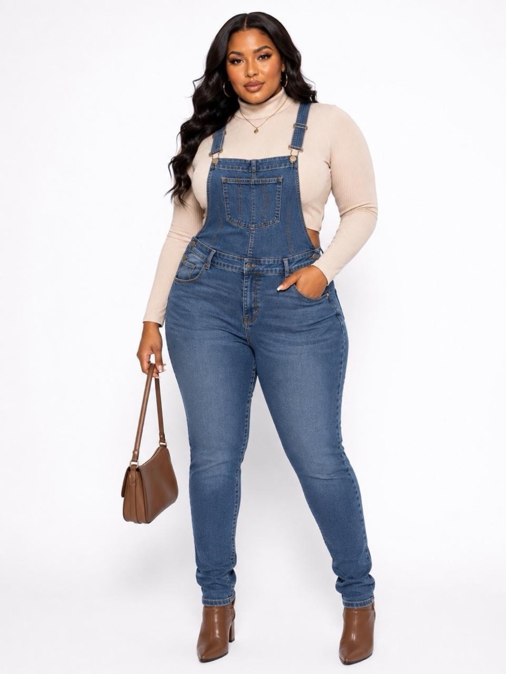 PacSun Blue Denim Women's Jean Overalls